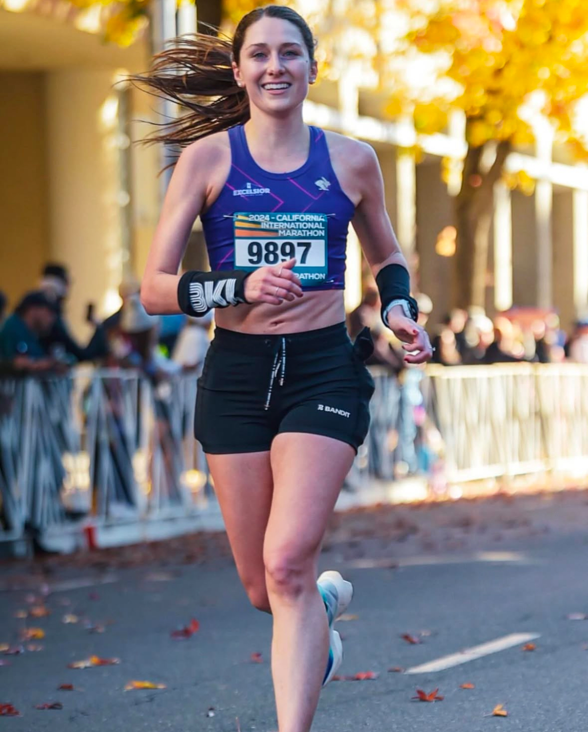 ERC runner at CIM marathon